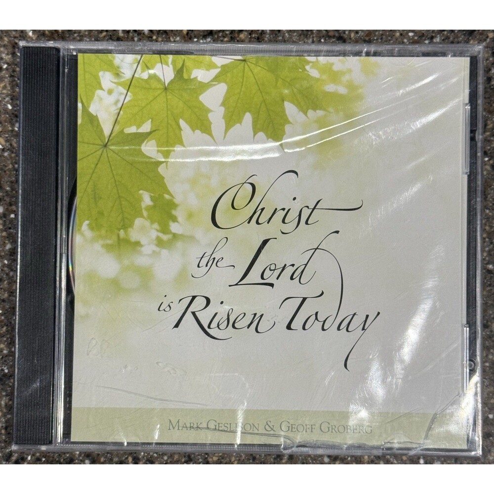 Christ the Lord is Risen Today [Audio CD] Mark Geslison & Geoff Groberg * New